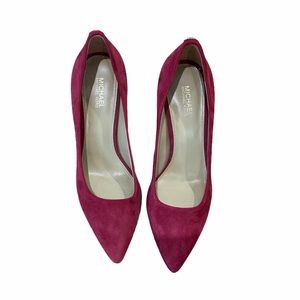 Michael Kors burgundy pumps